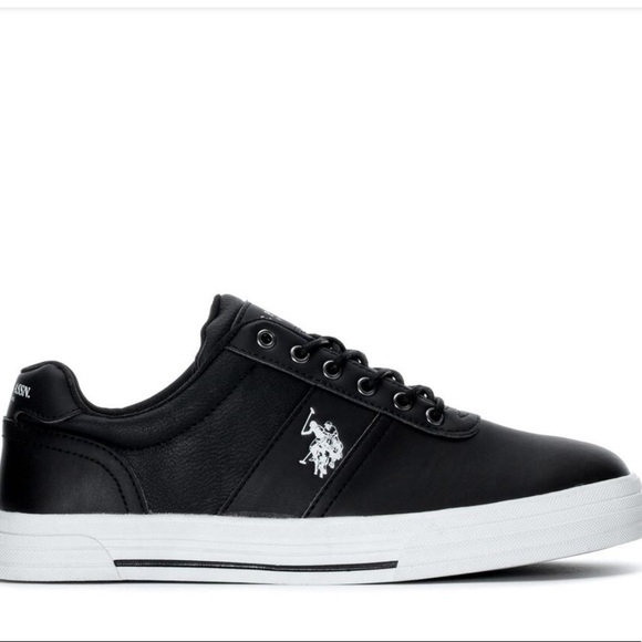 us polo black sneakers